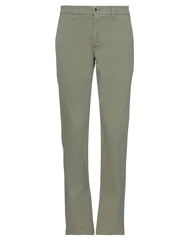 ETC. Pantalone Verde militare 98% Cotone, 2% Elastan