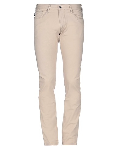 EMPORIO ARMANI Casual trouser Sand 96% Cotton, 4% Elastane