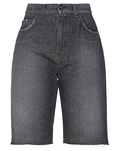 AMISH SUPPLIES Shorts jeans Nero 100% Cotone
