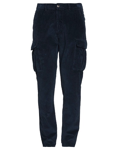 ELEVENTY Casual trouser Midnight blue 98% Cotton, 2% Elastane