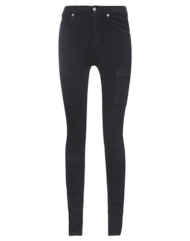 DR. DENIM Denim trousers Black 98% Cotton, 2% Elastane