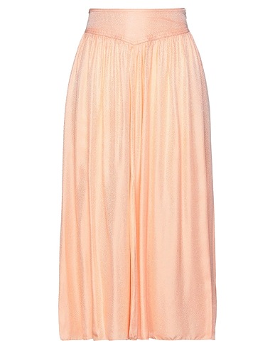 FORTE_FORTE Midi skirt Apricot 55% Viscose, 45% Silk