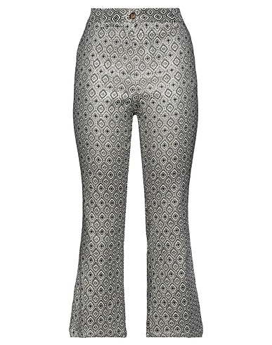 MYTHS Casual trouser Military green 62% Polyester, 30% Viscose, 8% Feathers