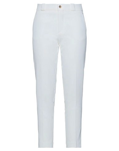 BERWICH Casual trouser White 88% Polyester, 12% Elastane