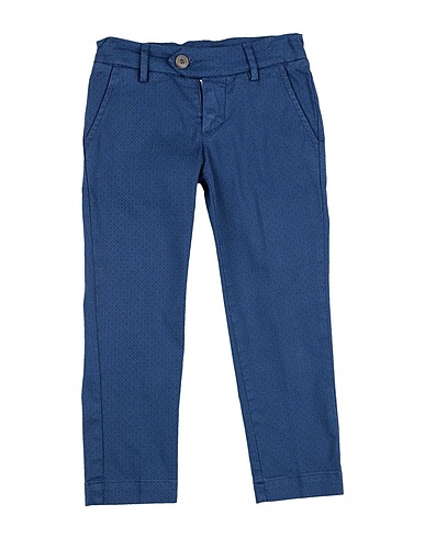 ROŸ ROGER'S Casual trouser Midnight blue 96% Cotton, 4% Elastane
