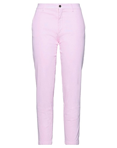 BERWICH Casual pants Pink 75% Cotton, 22% Lyocell, 3% Elastane