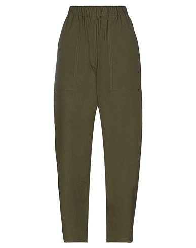 NIŪ Casual trouser Military green 95% Cotton, 5% Elastane