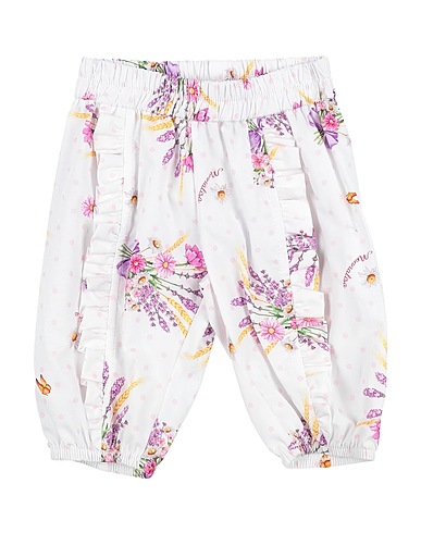 MONNALISA Pantalone Bianco 100% Cotone