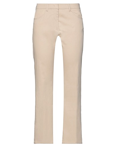 SEVENTY VENEZIA Casual trouser Beige 98% Cotton, 2% Elastane