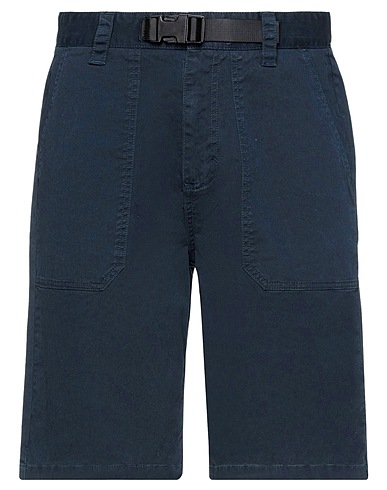 SUN 68 Shorts & Bermuda Midnight blue 97% Cotton, 3% Elastane