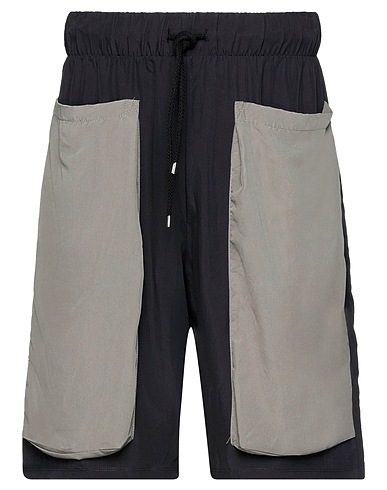 NUMERO 00 Shorts & Bermuda Black 72% Modal, 28% Polyester