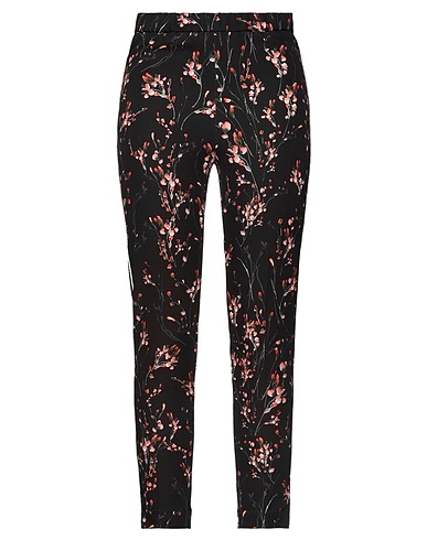 ELEVEN88 Casual pants Black 88% Polyester, 12% Elastane