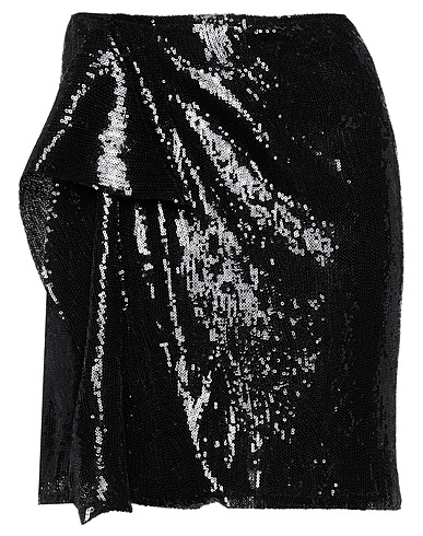 ELEVEN88 Mini-jupe Noir 100% Polyester