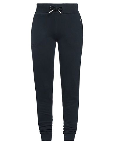 SUPERDRY Pantalone VINTAGE LOGO EMB JOGGER Blu notte 74% Cotone, 26% Poliestere