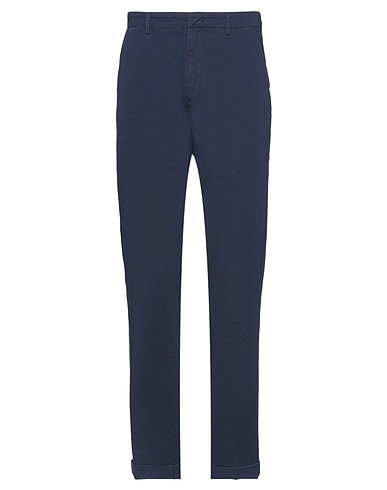 DEPARTMENT 5 Casual trouser Midnight blue 97% Cotton, 3% Elastane