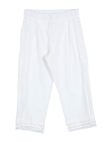 SPECIAL DAY Casual pants White 70% Viscose, 24% Polyamide, 6% Elastane