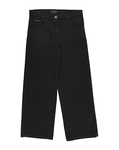 DOLCE&GABBANA Casual trouser Dark brown 98% Cotton, 2% Elastane, Calfskin