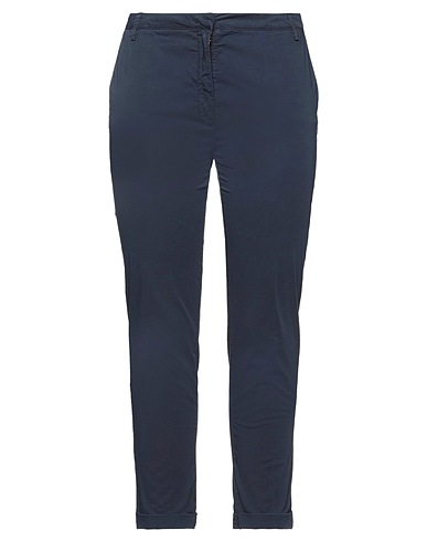 MANILA GRACE Pantalone Blu notte 97% Cotone, 3% Elastan
