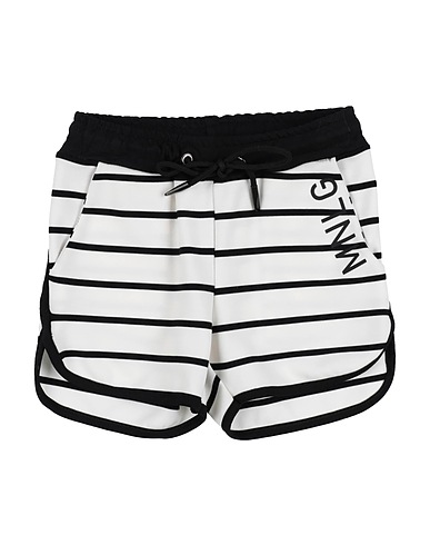 MANILA GRACE Shorts & Bermuda White 95% Polyester, 5% Elastane