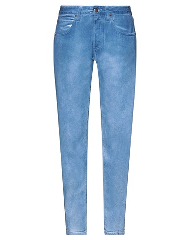 (+) PEOPLE Denim trousers Blue 100% Cotton