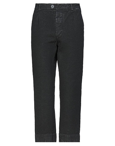 NEVER ENOUGH Casual trouser Black 80% Cotton, 10% Polyester, 9% Other Fibres, 1% Elastane