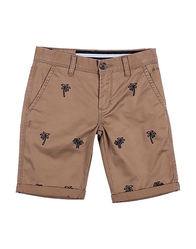 SUN 68 Shorts & Bermuda Light brown 97% Cotton, 3% Elastane