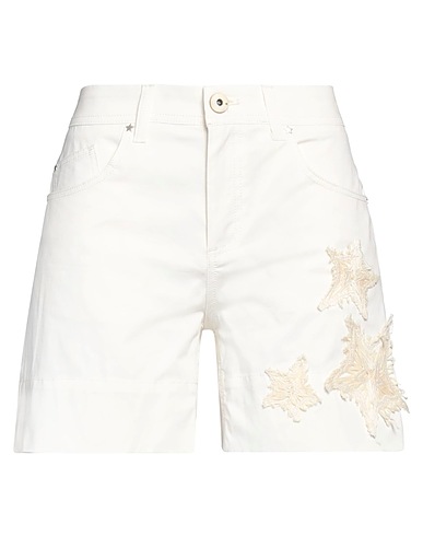 LORENA ANTONIAZZI Shorts & Bermuda Ivory 98% Cotton, 2% Elastane