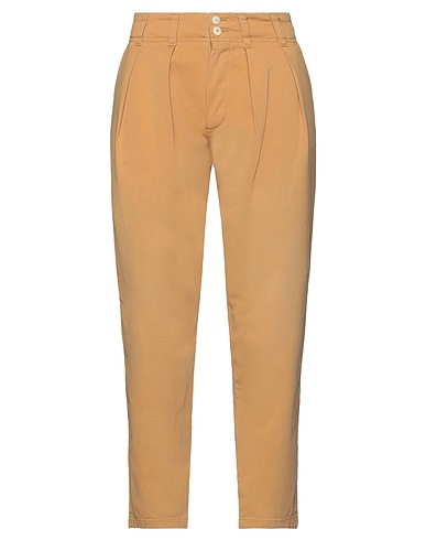 (+) PEOPLE Pantalon Camel 98% Coton, 2% Élasthanne