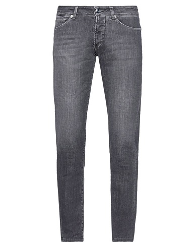 MC DENIMERIE Denim pants Black 98% Cotton, 2% Elastane