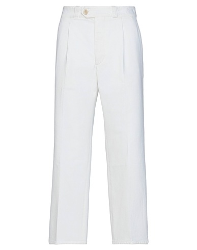 PRADA Pants BIANCO 100% Cotton