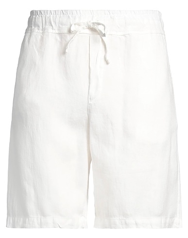 CROSSLEY Shorts & Bermuda White 100% Linen