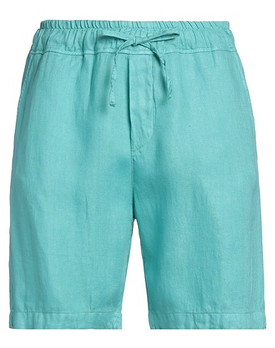 CROSSLEY Shorts & Bermuda Turquoise 100% Linen