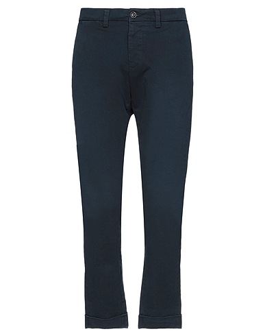 (+) PEOPLE Casual trouser Blue 98% Cotton, 2% Elastane