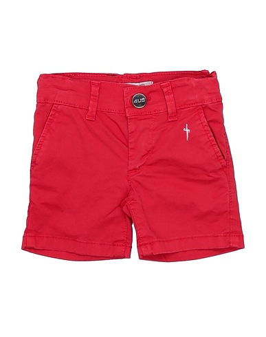 PACIOTTI 4US Shorts & Bermuda Red 98% Cotton, 2% Elastane