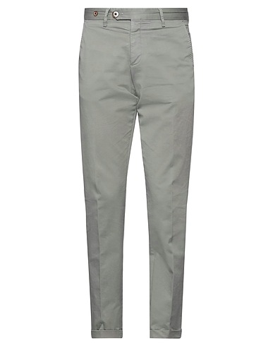 FILETTO Casual pants Light grey 98% Cotton, 2% Elastane