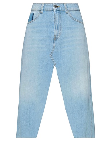 PINKO Denim skirt Blue 100% Polyester, Cotton