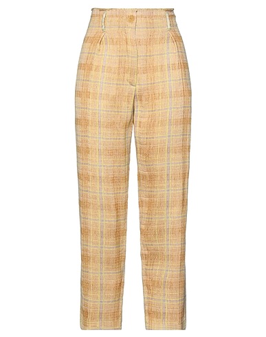 FORTE_FORTE Pantalone Sabbia 51% Cotone, 43% Lino, 6% Poliammide