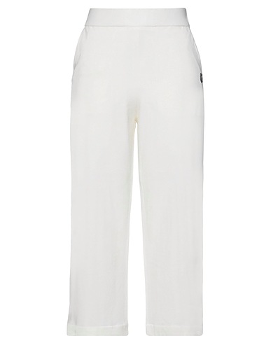 CIRCOLO 1901 Casual pants Ivory 93% Cotton, 7% Lycra®