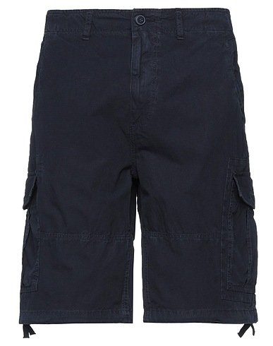 SUPERDRY Shorts & Bermuda Blu notte 100% Cotone