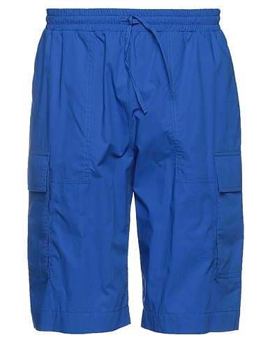 ROBERTO COLLINA Shorts & Bermuda Blue 100% Cotton
