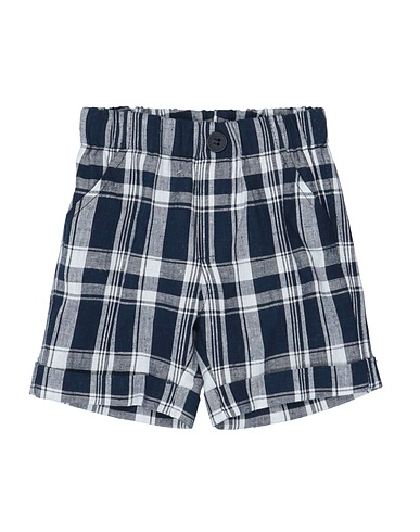 ALETTA Shorts & Bermuda Midnight blue 55% Viscose, 45% Linen
