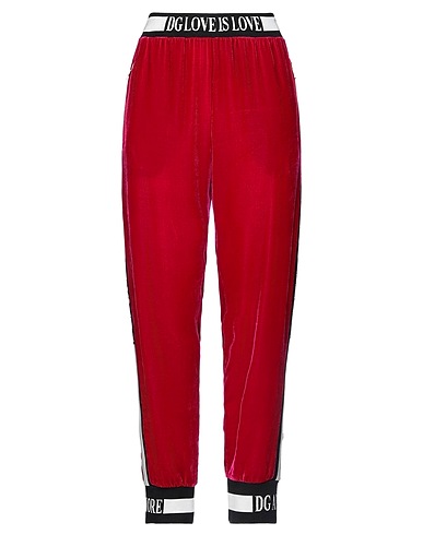 DOLCE&GABBANA Casual trouser Fuchsia 82% Viscose, 18% Silk