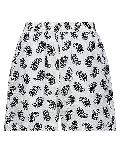 MSGM Shorts & Bermuda White 100% Cotton