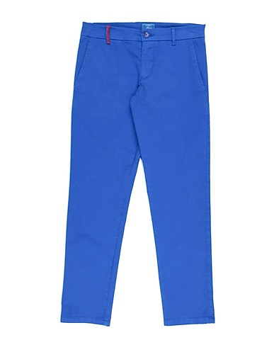 FAY Casual trouser Blue 97% Cotton, 3% Elastane