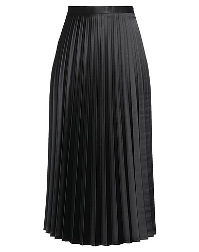 FABIANA FERRI Midi skirt Black 96% Polyester, 4% Elastane