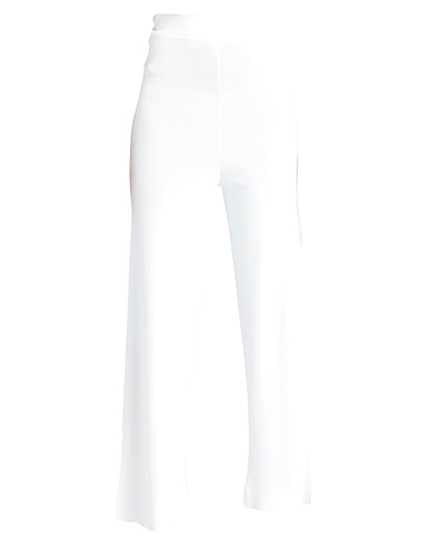 ALPHA STUDIO Casual trouser White 65% Viscose, 35% Nylon