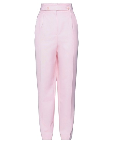 BURBERRY Casual trouser Pink 100% Virgin Wool