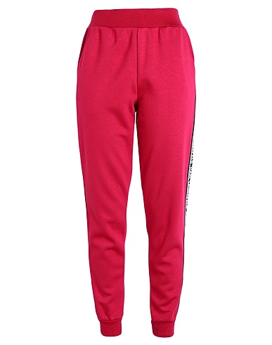 KARL LAGERFELD Casual pants DOUBLE JERSEY LOGO PANTS
 Fuchsia 100% Viscose