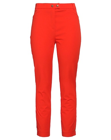 SEDUCTIVE Casual trouser Red 95% Cotton, 5% Elastane
