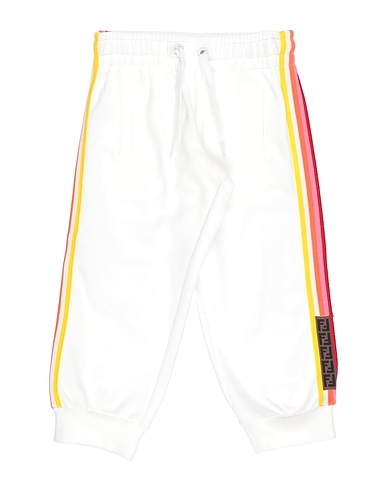 FENDI Casual trouser White 100% Cotton